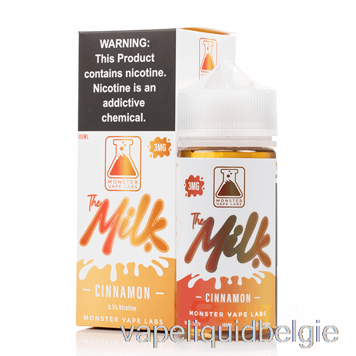 Vape Vloeibare Kaneel - De Melk - 100 Ml 0 Mg